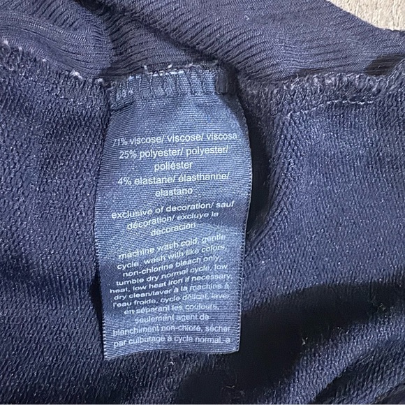 Tommy Hilfiger Women's Mock Turtle Neck Dress Dark Blue Navy Size XS Ultra Soft - Picture 8 of 9